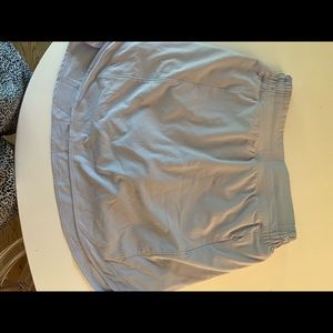 Lulu light purple (periwinkle color) size 6 great condition! Built in shorts!